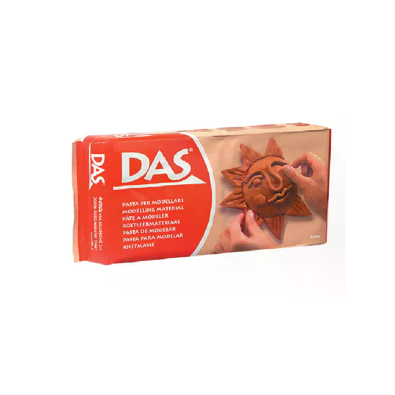 MASA P/MOLDEAR DAS 1/2KG TERRACOTA