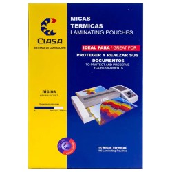 MICA CIASA T/CREDENCIAL 200MIC 80X115MM C/100
