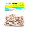 MICRO PINZAS BARRILITO MADERA NATURAL