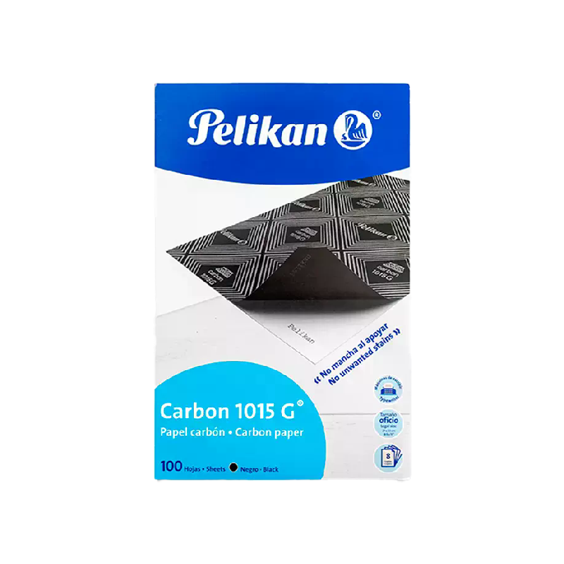 PAPEL CARBON PELIKAN T/OFICIO 1015 ALTO RENDIMIENTO
