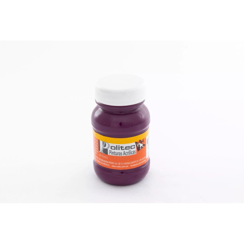 PINTURA ACRILICA POLITEC ESC. 100ML  MALVA