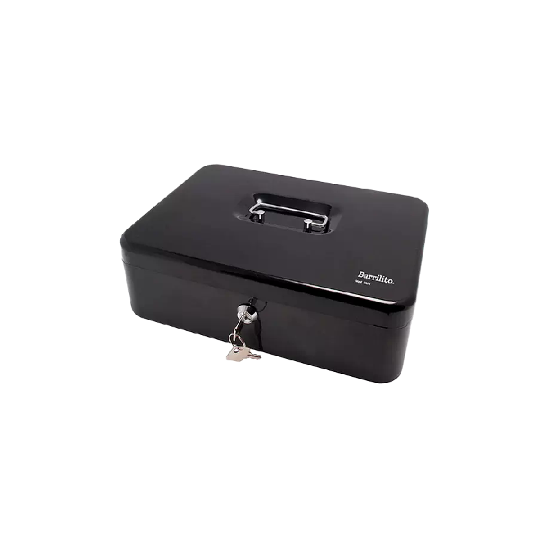 CAJA P/DINERO BARRILITO DE METAL 25X17X8CM GRANDE