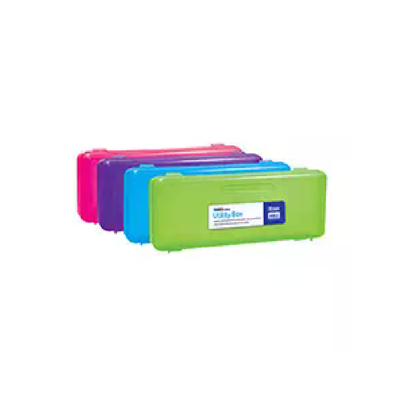 CAJA P/LAPICES BAZIC ALARGADA 12´´ COLORES