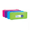 CAJA P/LAPICES BAZIC ALARGADA 12´´ COLORES