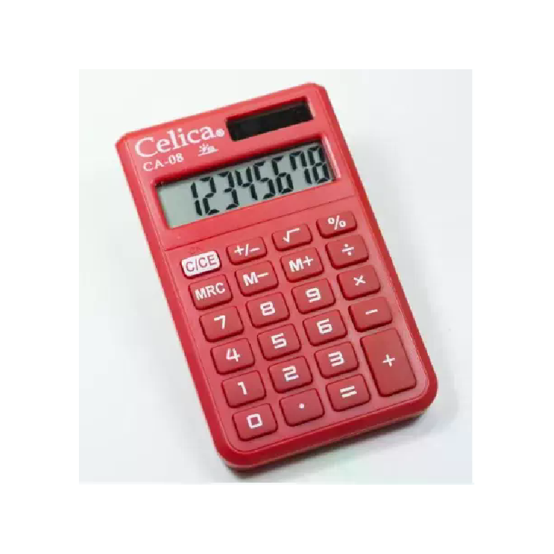 CALCULADORA DE BOLSILLO CELICA CA-08