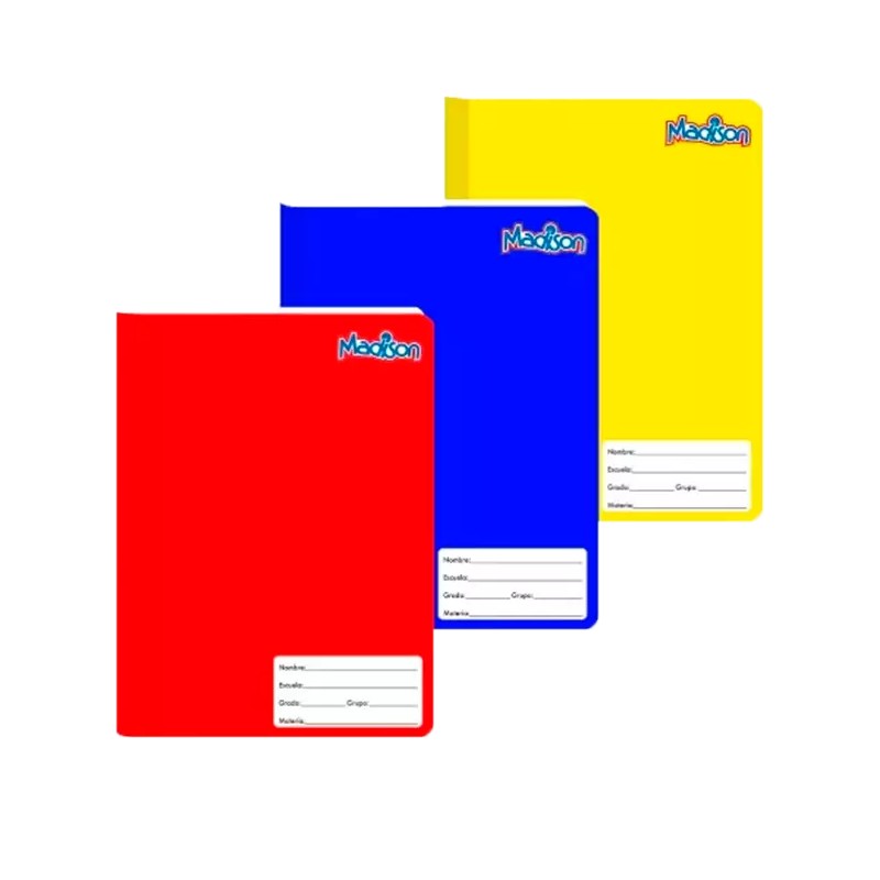 CUADERNO NORMA COLLEGE MADISON COSIDO CUADRO 5 C/100H (D)
