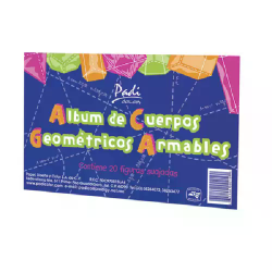 ALBUM PADI CUERPOS GEOMETRICOS C/20