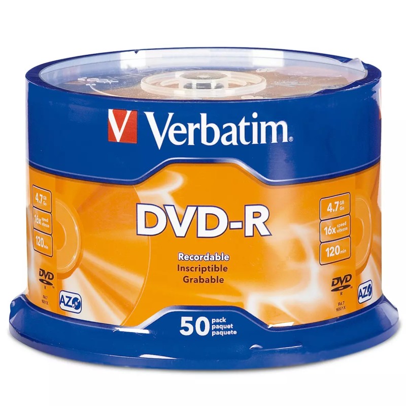 DISCO VERBATIM DVD-R CAMPANA C/50