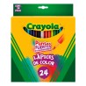 COLORES CRAYOLA MADERA C/24