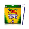 COLORES CRAYOLA DE MADERA C/50
