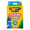 CRAYON CRAYOLA JUMBO C/12