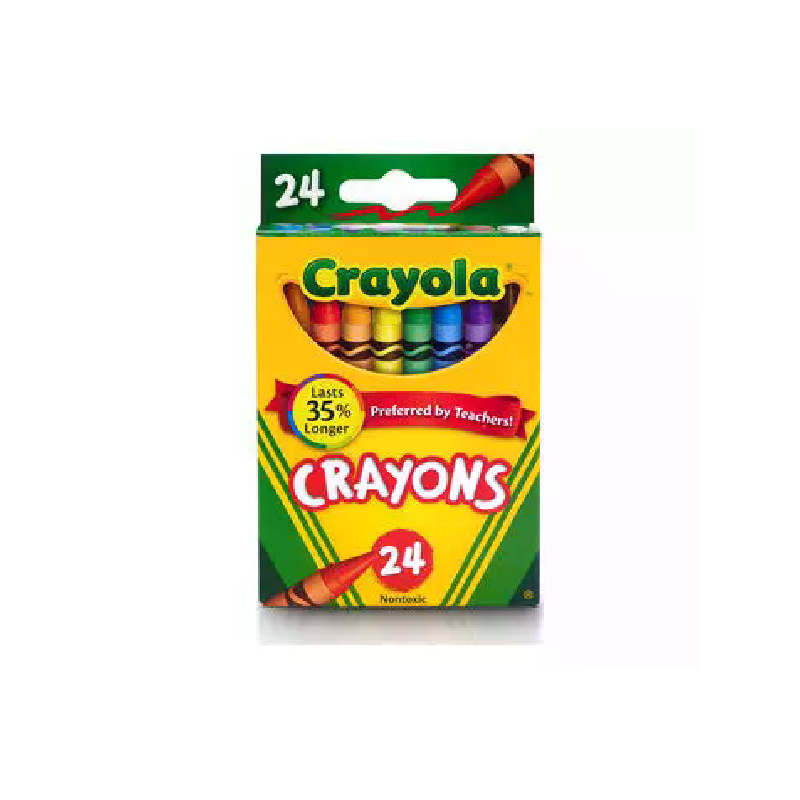 (ESPECIAL) CRAYON CRAYOLA STD C/24