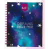 CUADERNO NORMA BOOK KIUT RAYA C/160H  (A5)