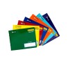 CUADERNO NORMA ITALIANO COLOR COSIDO DOBLE RAYA C/100H