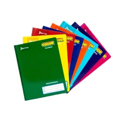 CUADERNO NORMA PROF. COLOR 360 COSIDO BLANCO C/100H