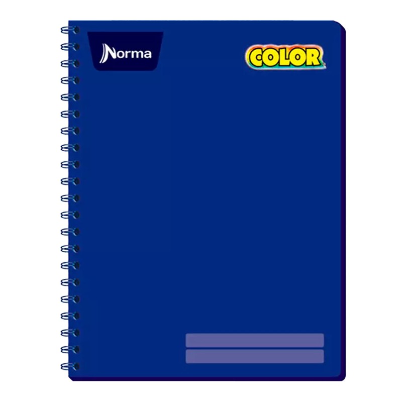 CUADERNO NORMA PROFESIONAL COLOR ESPIRAL CUADRO 7 C/100H