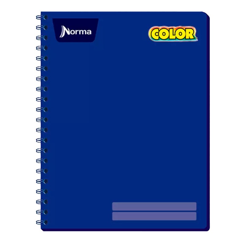 CUADERNO NORMA PROFESIONAL COLOR ESPIRAL RAYA C/100H