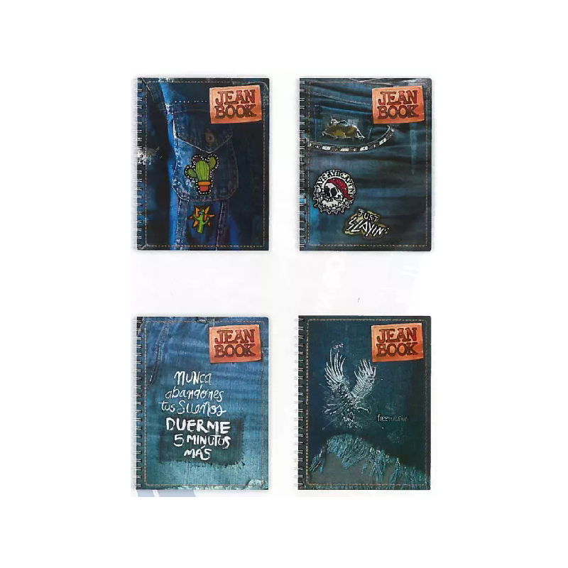 CUADERNO NORMA PROF. JEAN BOOK REVOLUTION RAYA C/100H