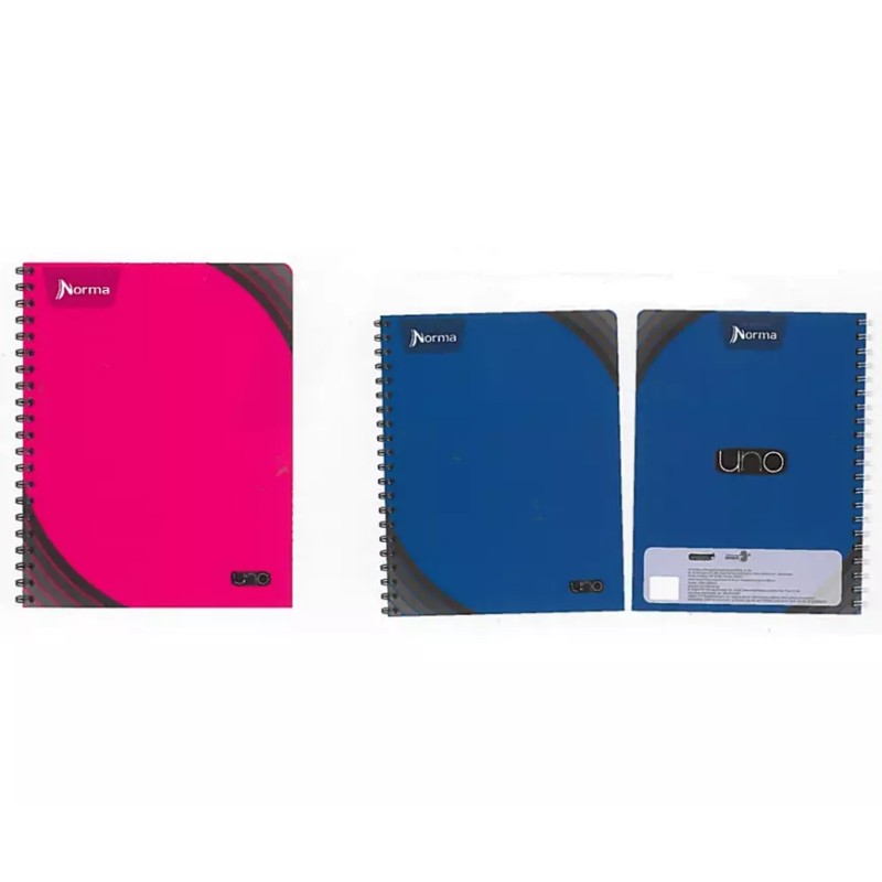CUADERNO NORMA PROFESIONAL UNO CUADRO 7 ESPIRAL C/100H