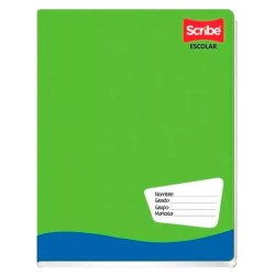 CUADERNO SCRIBE FRANCES GRAPA CUADRO GRANDE C/100 HOJAS