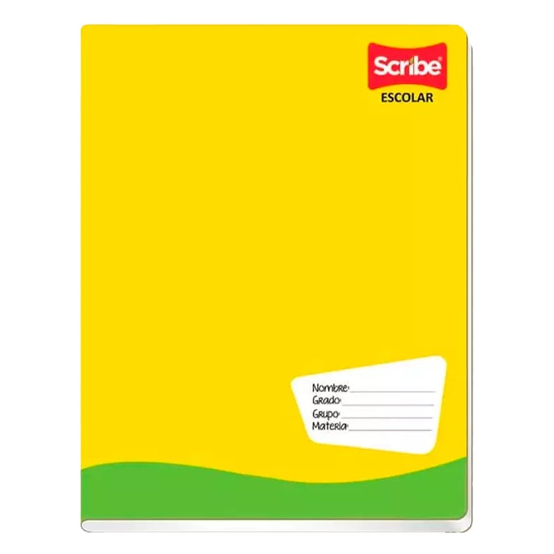 CUADERNO SCRIBE FRANCES GRAPA RAYA C/100 HOJAS