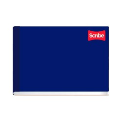 CUADERNO SCRIBE ITALIANO COSIDO BLANCO 100 HOJAS