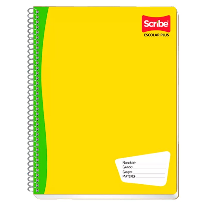 CUADERNO SCRIBE PROF. ESCOLAR BLANCO C/100H