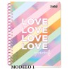 CUADERNO SCRIBE PROF. IN COLORS RAYA C/100H