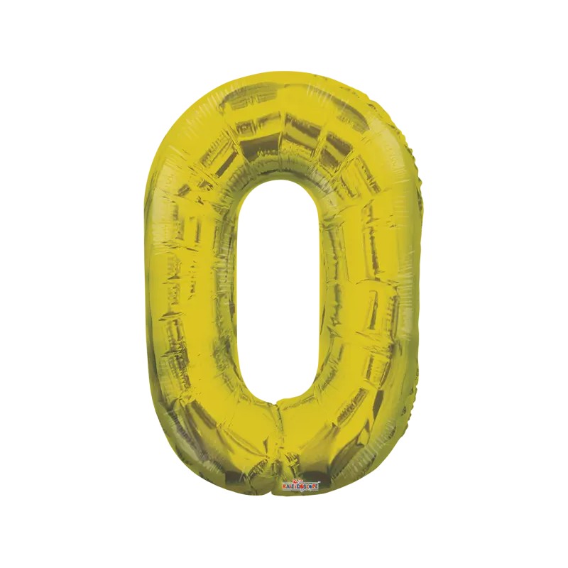 GLOBO #0 DORADO 34"