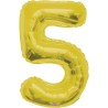 GLOBO #5 DORADO 34"