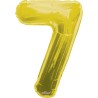 GLOBO #7 DORADO 34"