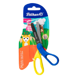 TIJERA ESCOLAR PELIKAN ERGONÓMICA 5"