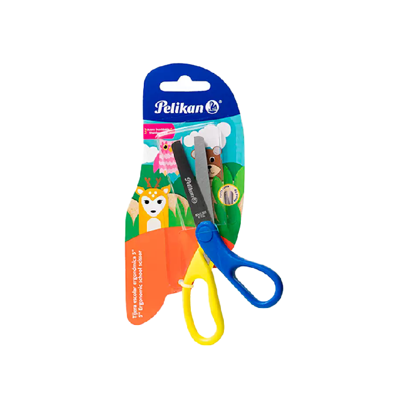 TIJERA ESCOLAR PELIKAN ERGONÓMICA 5"