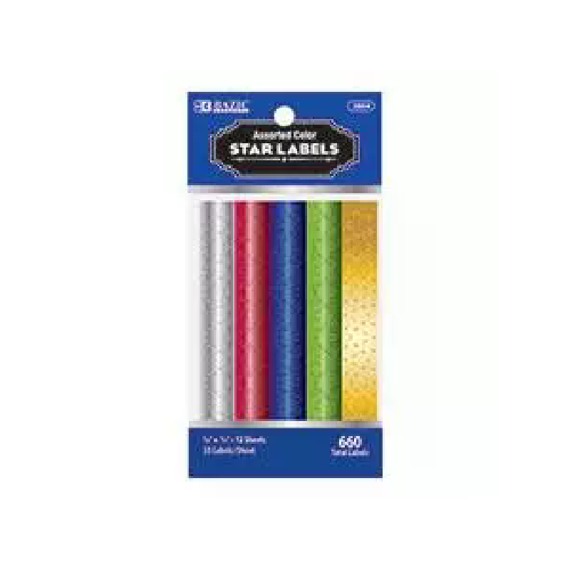 ESTRELLAS ADHESIVAS BAZIC C/660