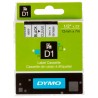 ETIQUETA DYMO D1 12MM BLANCO (D)