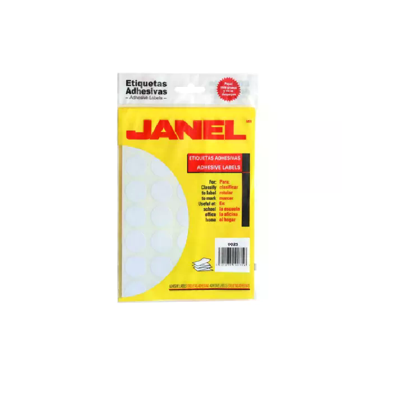 ETIQUETA JANEL #12 (00 25) C/700