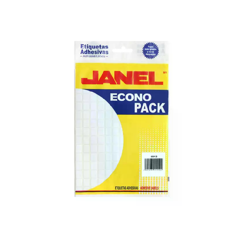 ETIQUETA JANEL ECONOPACK (09 13)
