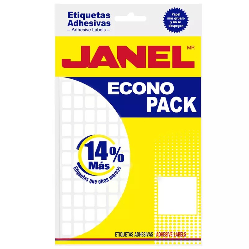 ETIQUETA JANEL ECONOPACK (08 20)