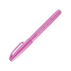 MARCADOR PENTEL BRUSH SIGN PEN ROSA LAVANDA PASTEL